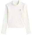 Tommy Hilfiger Bluse - Rib - Ivory Silk