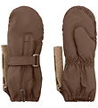 Mini A Ture Mittens - MatCesar Fleece - Chestnut Brown w. Zipper