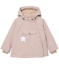 Mini A Ture Winter Coat - MatWang Fleece - Cloudy Rose