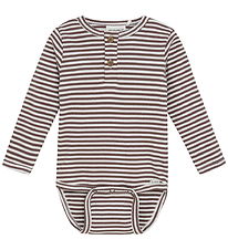 Minymo Body l/æ - Rib - Chocolate Chip