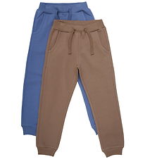 Minymo Sweatpants - 2-pak - Vintage Indigo