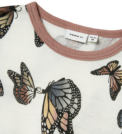 Name It Bluse - Wolle - NmfWillitus - Snow White/Fliege