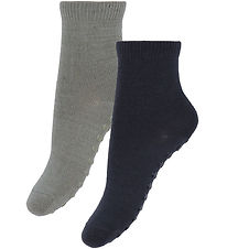 Name It Socks - 2-Pack - Wool/Cotton - NmmWak - Non-Slip - D