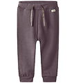 Name It Trousers - Wool - NmfWesso - Sparrow/Gold String