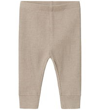 Name It Leggings - Uld/Silke - Rib - NbmWossa - Satellite