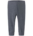 Name It Leggings - Uld/Silke - Rib - NbmWossa - Folkstone Gray