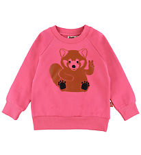 DYR-Cph Sweatshirt - Dyrbellow - Spicy Pink Roed Peace Pand