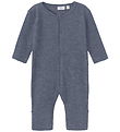 Name It Natdragt - Uld/Silke - Rib - NbmWossa - Folkstone Gray