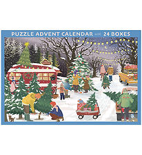 Vissevasse Jigsaw Puzzle Advent Calendar - 24 Boxes - 1000 Brick