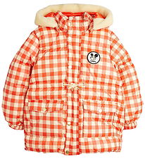 Mini Rodini Vinterjakke - Ritzratz Heavy Puffer - Rød 