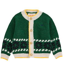 Bobo Choses Cardigan - Strik - Kaleidoscope Jacquard - Grøn