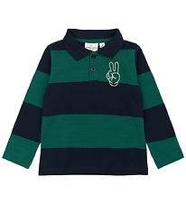 The New Polobluse - Piqué - TnstPinon - Navy Blazer Striped