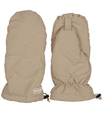 Voksi Barnevognshandsker - Dark Sand/Light Grey