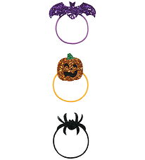 Name It Hårelastikker - NkfScary - 3-pak - Sort