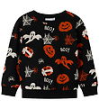 Name It Sweatshirt - NmnOpal - Black w. Print