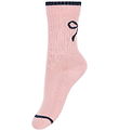 MP Strømper - Rib - Maren - Silver Pink