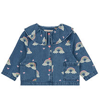 Konges Sløjd Denimjakke - Denim - Magot - Rainbow