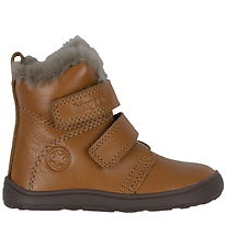 Bisgaard Vinterstøvler - Emil - Barefoot - Cognac