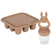 Konges Sløjd Food Feeder m. Fryserbakke - Blush