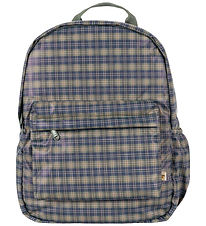 Konges Sløjd Rygsæk - PU - Rainy - Midi - Laurel Blue Check