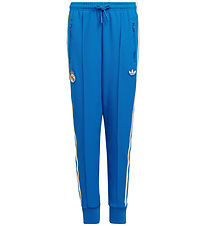 adidas Originals Bukser - Real Madrid - Blue Bird/Hvid