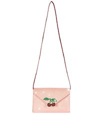 Konges Sløjd Skuldertaske - Love Letter - Pink Glitter
