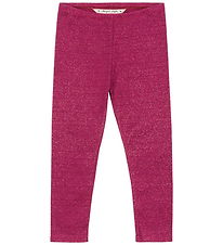 Konges Sløjd Leggings - Roli - Sangria m. Glimmer 
