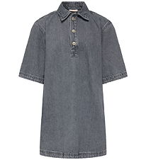 Kids Only Kjole - Denim - KogGry - Grå