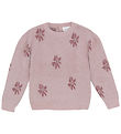 Minymo Bluse - Strik - Shadow Gray