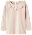 Lil' Atelier Bluse - Slim - NmfKira - Silver Peony