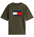 Tommy Hilfiger T-shirt - Flag Archive - Pewter Green