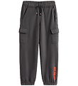Tommy Hilfiger Joggingbroek - Vracht - Gewassen Black m. Oranje