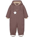Mini A Ture Flyverdragt - MatWisti Fleece - Peppercorn Plum