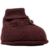 Mikk-Line Booties - Wool - Rum Raisins