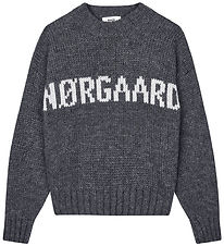 Mads Nørgaard Bluse - Strik - Crash Tilonina - Charcoal Melange/