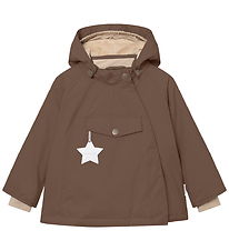 Mini A Ture Winter Coat - MatWang Fleece - Chestnut Brown
