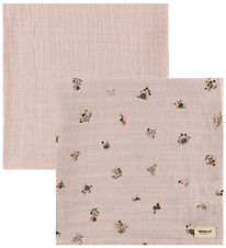 Wheat Stofbleer - 2-Pak - 65x65 cm - Muslin Kaja - Soft Lilac