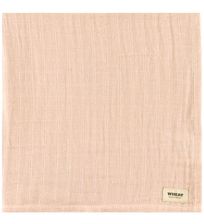 Wheat Stofbleer - 2-Pak - 65x65 cm - Muslin Kaya - Rose Dust