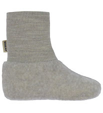 Wheat Futter - Uldfleece - Lei - Khaki Melange