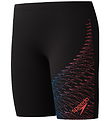 Speedo Badebukser - Medley Logo - Sort m. Rød