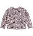 Konges Sløjd Cardigan - Ull - Prjónað - Isa - Lavender Mist