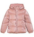 Minymo Steppjacke - Glänzend - Misty Rose