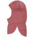 Minymo Balaclava - Wool/Acrylic - 2-layer - Withered Rose