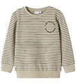 Name It Sweatshirt - NmmOmero - Island Fossil m. Striber