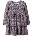 Name It Kleid - NmfOalia - Brüniert Lilac m. Blumen
