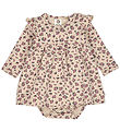 Müsli Body met Rok l/s - Zinna - Oak/Nostalgie Rose/Deep Green