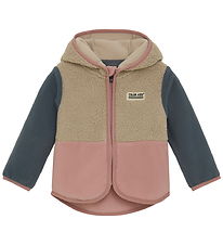 Color Kids Fleecejakke - Baby Teddy - Woodrose