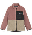Color Kids Fleecejakke - Woodrose