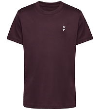 Hummel T-shirt - hmlJR Performance - Fudge