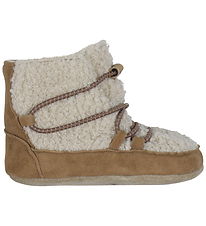 Melton Soft Sole Leather Shoes - Hiking Teddy - Oxford Tan